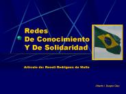 Redes De Conocimiento Y De Solidaridad