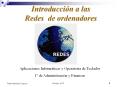 Redes de ordenadores (AIOT) PowerPoint PPT Presentation