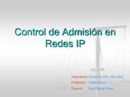 Control de Admisi