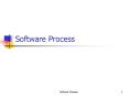 Software Process PowerPoint PPT Presentation