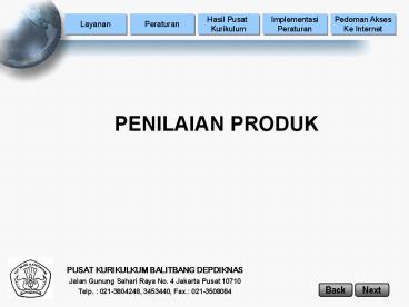 PENILAIAN PRODUK