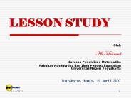 LESSON STUDY