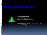 PEMBUATAN PROPOSAL