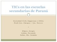 Sociedad Civil, Empresas y ONGs