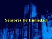 Sensores De Humedad