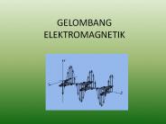 GELOMBANG ELEKTROMAGNETIK