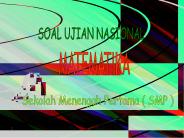 SOAL UJIAN NASIONAL