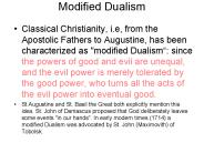 Modified Dualism