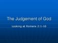 The Judgement of God PowerPoint PPT Presentation