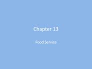 Food Service
