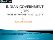 Government Jobs India
