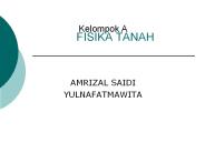FISIKA TANAH
