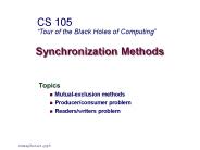 Synchronization Methods