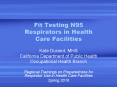 Fit Testing N95 Respirators in Health Care Facilities PowerPoint PPT Presentation