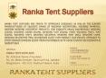 Ranka Tent Suppliers PowerPoint PPT Presentation