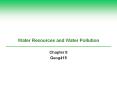 Water Resources and Water Pollution PowerPoint PPT Presentation