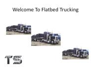 Flatbed Trucking