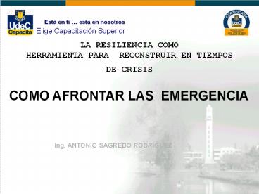 LA RESILIENCIA COMO HERRAMIENTA PARA