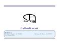 Profilo della societ PowerPoint PPT Presentation