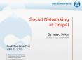 Social Networking in Drupal By Isaac Sukin Mediacurrent Consultant PowerPoint PPT Presentation