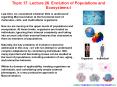 Topic 17. Lecture 26. Evolution of Populations and Ecosystems-I PowerPoint PPT Presentation