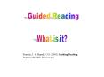 Guided Reading PowerPoint PPT Presentation