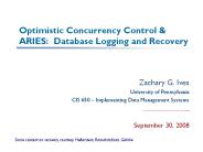 Optimistic Concurrency Control