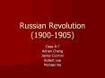 Russian%20Revolution%20(1900-1905) PowerPoint PPT Presentation