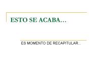 ESTO SE ACABA