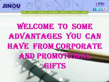 Jinoutrading Present Some Advantages You Can Have From Corporate and Promotional Gifts
