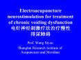 Electroacupuncture neurostimulation for treatment of chronic voiding dysfunction ???????????? ???? PowerPoint PPT Presentation