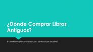 Libros antiguos