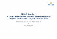 CPDLC Sweden 