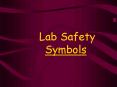 Lab Safety Symbols PowerPoint PPT Presentation