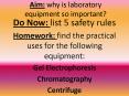Aim: why is laboratory equipment so important? PowerPoint PPT Presentation