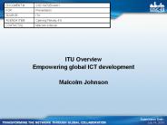 ITU Overview