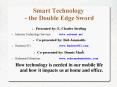 Smart Technology - the Double Edge Sword PowerPoint PPT Presentation