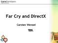 Far Cry and DirectX PowerPoint PPT Presentation