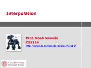 Interpolation