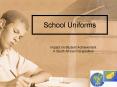 School Uniforms PowerPoint PPT Presentation