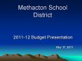 Methacton School District PowerPoint PPT Presentation
