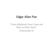 Edgar Allan Poe