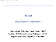 Scilab  Programa