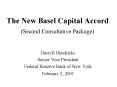 The New Basel Capital Accord PowerPoint PPT Presentation