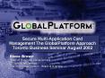 Secure Multi-Application Card Management The GlobalPlatform Approach Toronto Business Seminar August 2002 PowerPoint PPT Presentation