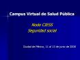 Campus Virtual de Salud P PowerPoint PPT Presentation
