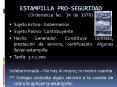 ESTAMPILLA PRO-SEGURIDAD (Ordenanza No. 14 de 1970) PowerPoint PPT Presentation