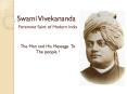 Swami Vivekananda PowerPoint PPT Presentation