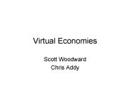 Virtual Economies