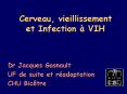 Cerveau, vieillissement et Infection  PowerPoint PPT Presentation